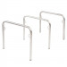 Fietsaanleunbeugel trust 75 cm Beton 2 fietsen - 3 stuks - Productfoto