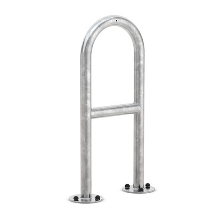 Fietsaanleunbeugel Safety 2 fietsen A-model 35 cm
