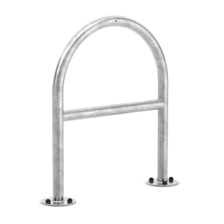 Fietsaanleunbeugel Safety 2 fietsen A-model 65 cm