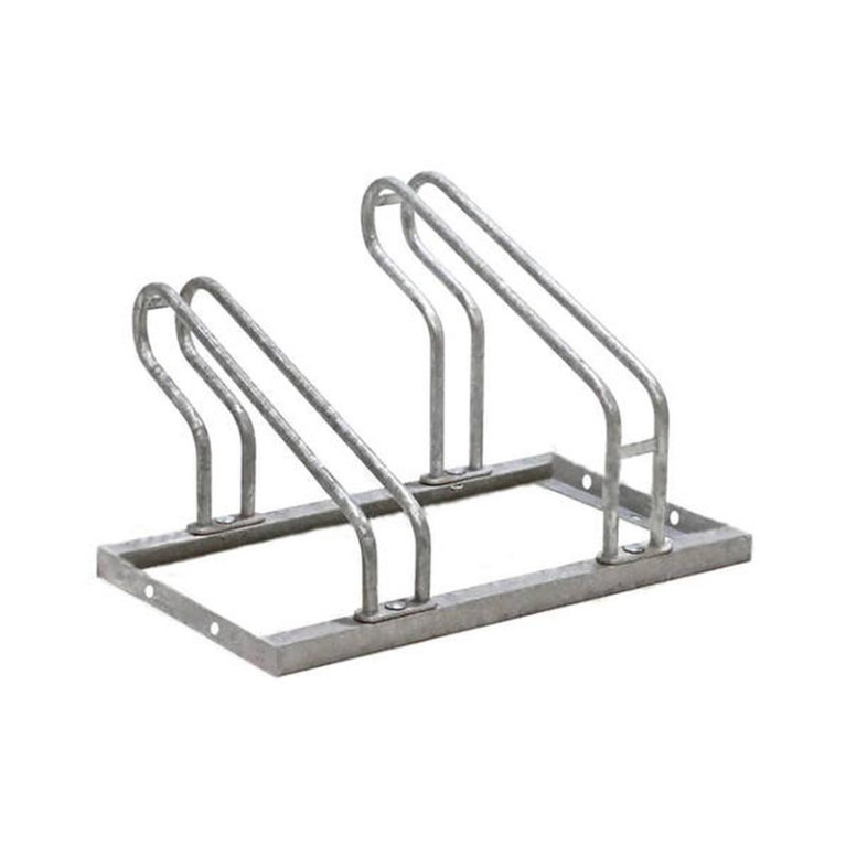 Fietsenrek Zilver 2 Fietsen BRASQ