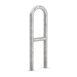 Fietsaanleunbeugel Safety 2 fietsen A-model 27 cm Beton
