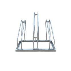 Fietsenrek Zilver 3 Fietsen BRASQ