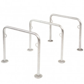 Fietsaanleunbeugel trust 75 cm 2 fietsen - 3 stuks - Productfoto