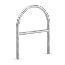 Fietsaanleunbeugel Safety 2 fietsen A-model 65 cm Beton