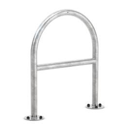Fietsaanleunbeugel Safety 2 fietsen A-model 65 cm