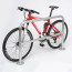 Fietsaanleunbeugel Safety 2 fietsen met tussenbuis 100 cm - Detail