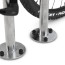 Fietsaanleunbeugel Safety 2 fietsen A-model 27 cm - Detail