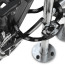 Fietsaanleunbeugel Safety 2 fietsen A-model 27 cm - Detail