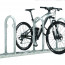 Fietsenrek Safety 2 fietsen Arch - Productfoto met fiets