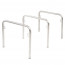 Fietsaanleunbeugel trust 125 cm Beton 2 fietsen - 3 stuks - Productfoto