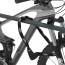 Fietsaanleunbeugel Safety 2 fietsen Antraciet 100 cm - Detail