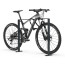 Fietsaanleunbeugel Safety 2 fietsen Antraciet 100 cm Beton - Sfeer
