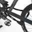 Fietsaanleunbeugel Safety 2 fietsen Antraciet met tussenbuis 100 cm - Detail