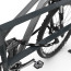 Fietsaanleunbeugel Safety 2 fietsen Antraciet met tussenbuis 100 cm - Detail