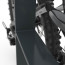 Fietsaanleunbeugel Safety 2 fietsen Antraciet met tussenbuis 100 cm Beton - Detail