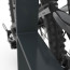 Fietsaanleunbeugel Safety 2 fietsen Antraciet met tussenbuis 100 cm - Detail