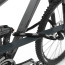 Fietsaanleunbeugel Safety 2 fietsen Antraciet met tussenbuis 100 cm - Detail