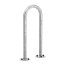 Fietsaanleunbeugel Safety 2 fietsen Arch 35 cm
