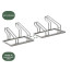 Fietsenrek Zilver 2 Fietsen BRASQ