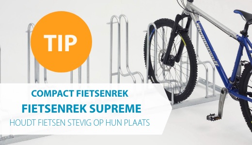 Ruime keus in Fietsenrekken